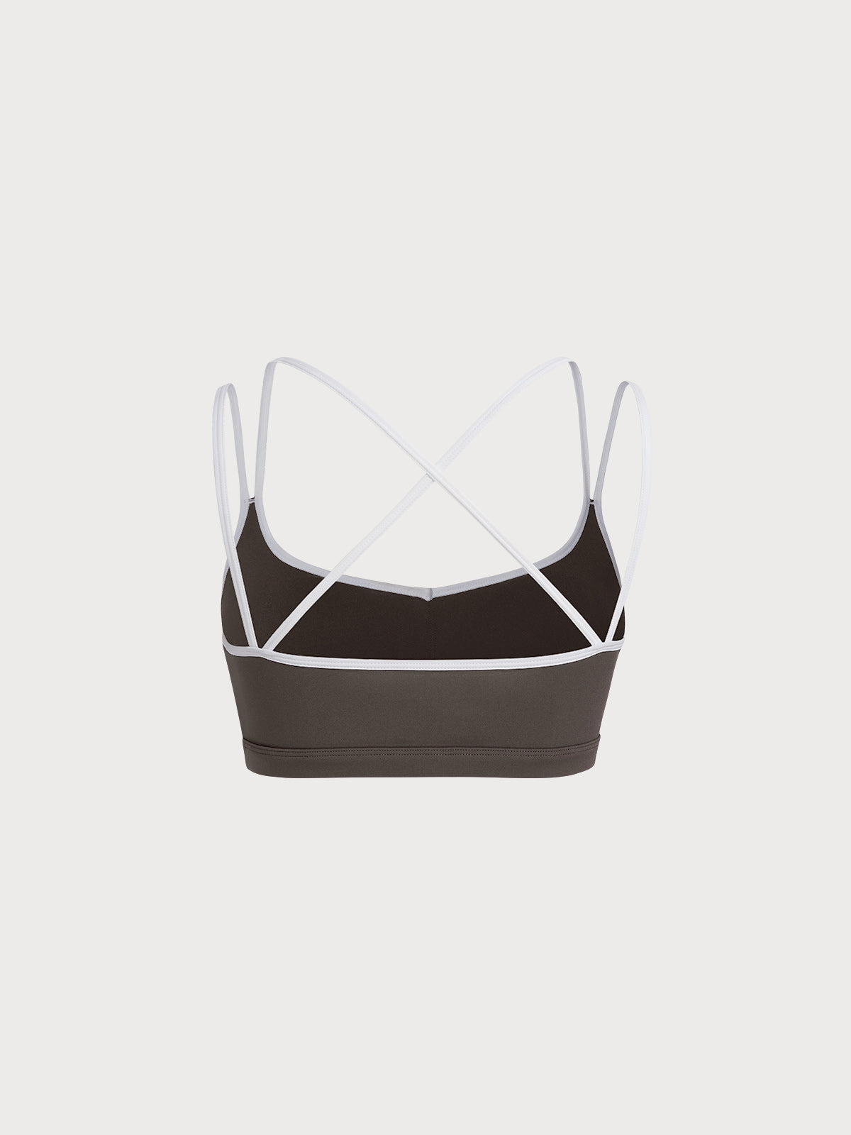 Women's Knitted Nylon Sports Bras Sustainable Yoga Tops - BERLOOK