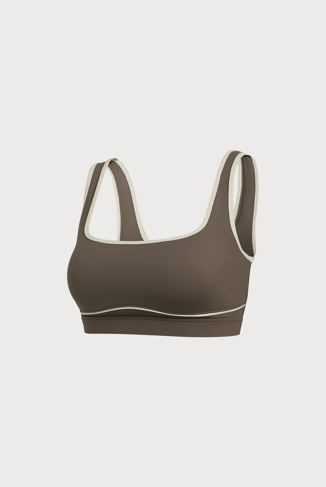 Women's Knitted Nylon Sports Bras Sustainable Yoga Tops - BERLOOK