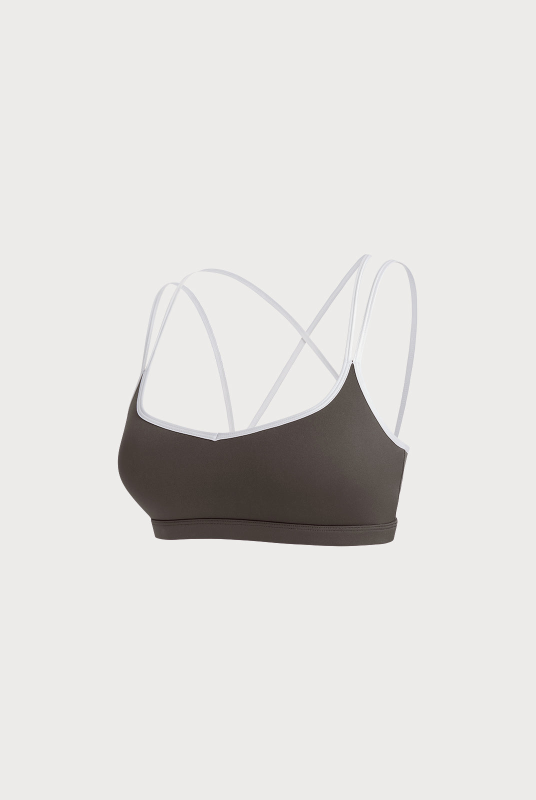 Women's Knitted Nylon Sports Bras Sustainable Yoga Tops - BERLOOK