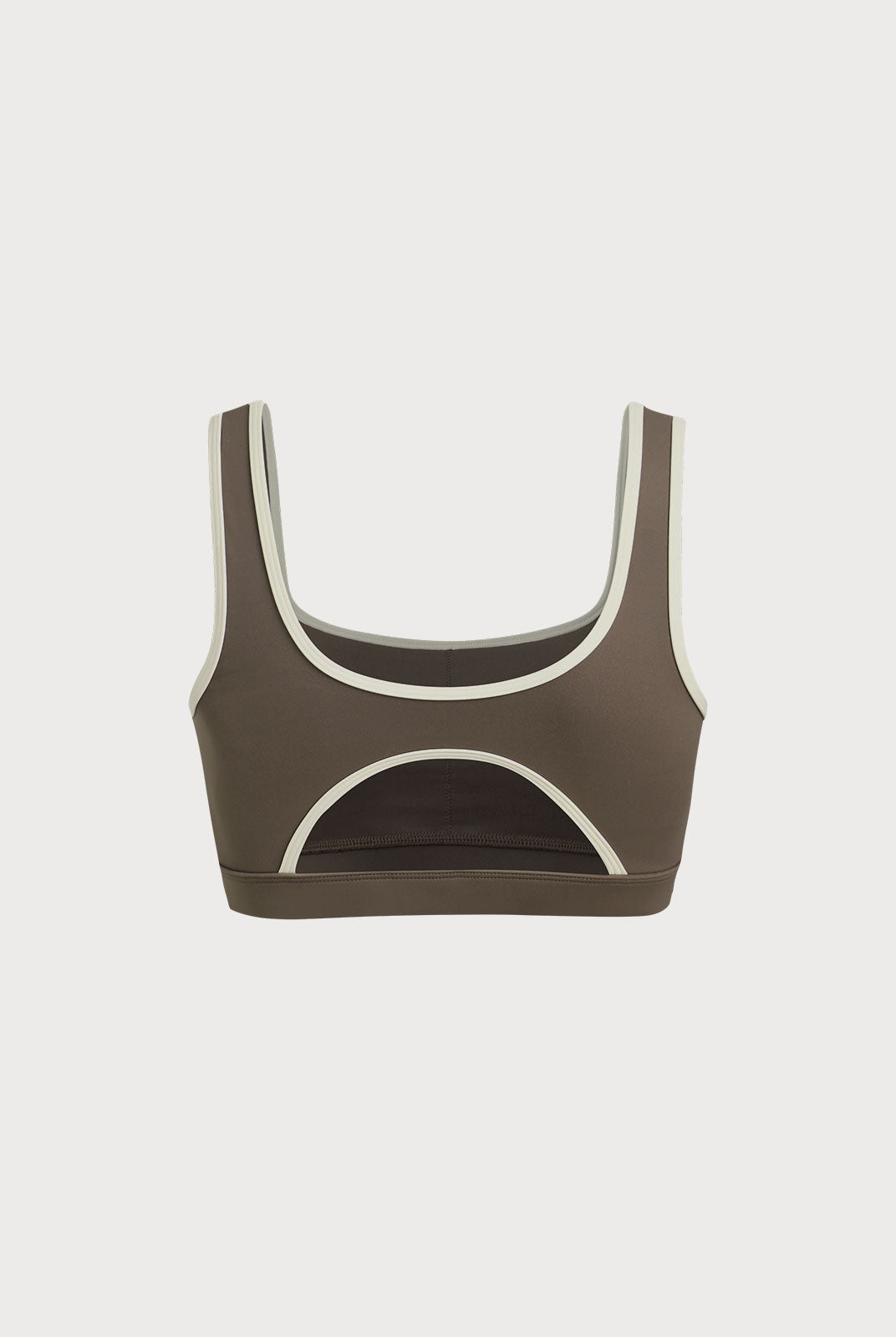 Women's Knitted Nylon Sports Bras Sustainable Yoga Tops - BERLOOK