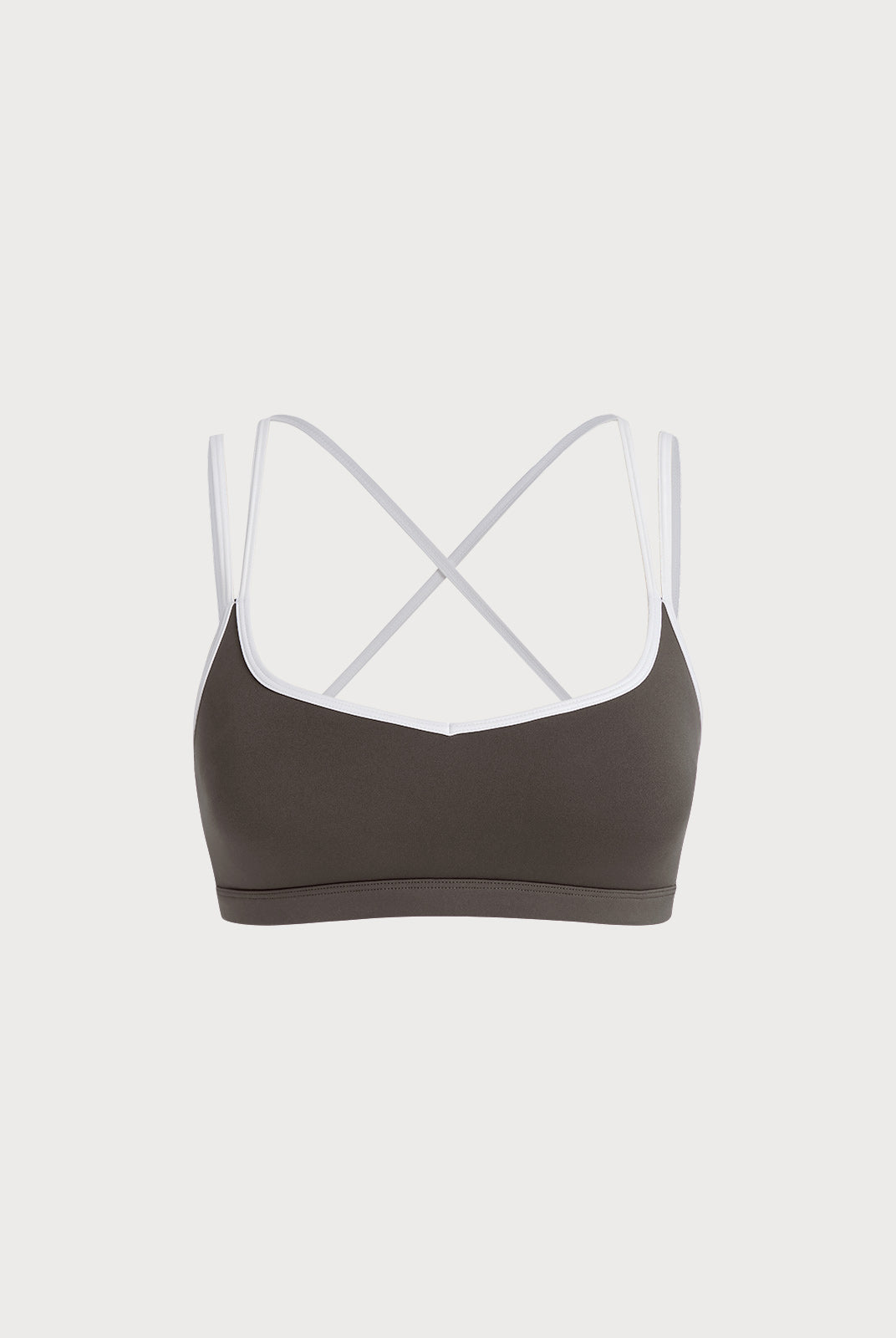 Women's Knitted Nylon Sports Bras Sustainable Yoga Tops - BERLOOK