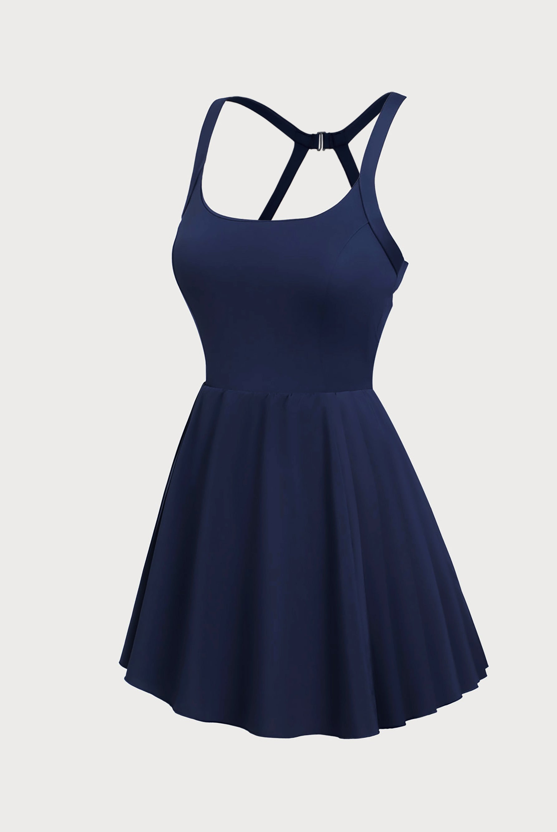 Women's Knitted Nylon Sports Dress Sustainable Yoga Dresses&Yoga Jumpsuit - BERLOOK