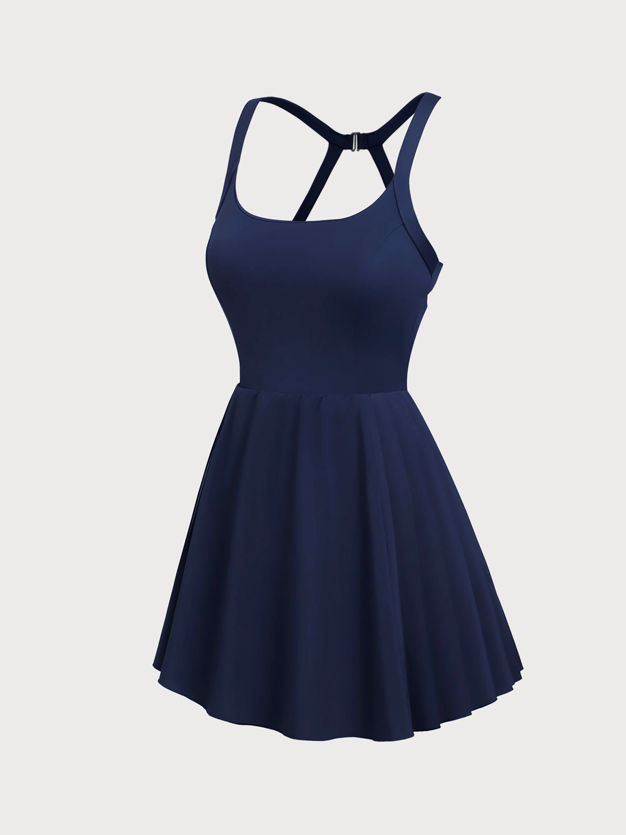 Women's Knitted Nylon Sports Dress Sustainable Yoga Dresses&Yoga Jumpsuit - BERLOOK