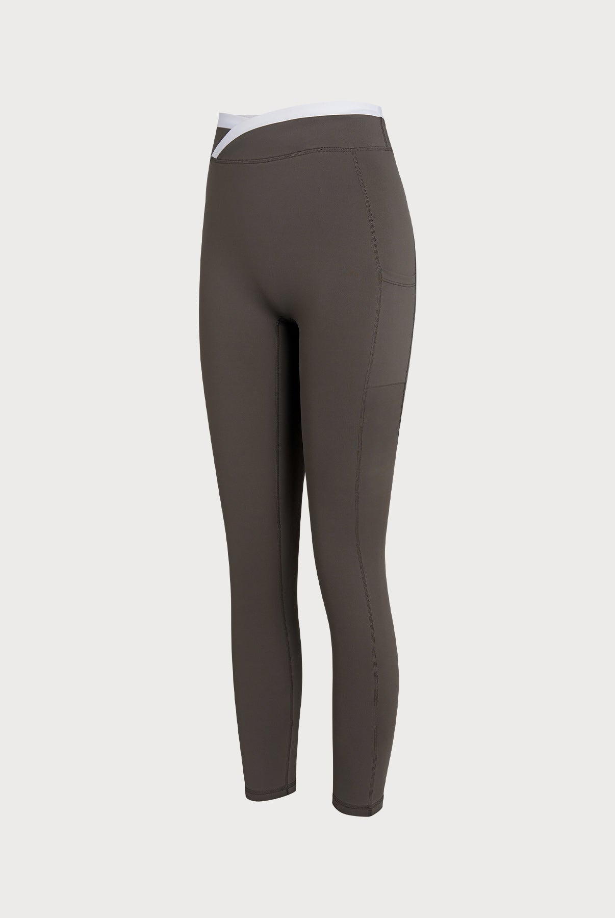Women's Knitted Nylon Sports Leggings Sustainable Yoga Bottoms - BERLOOK