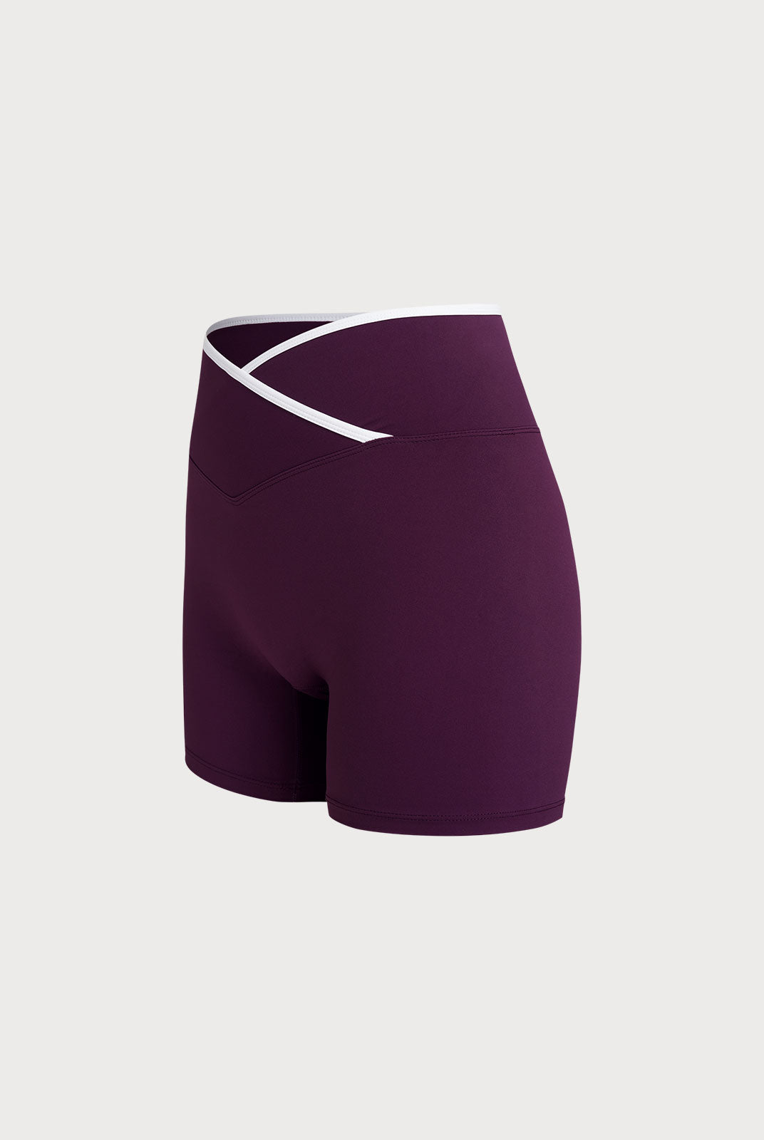 Women's Knitted Nylon Sports Shorts Sustainable Yoga Bottoms - BERLOOK