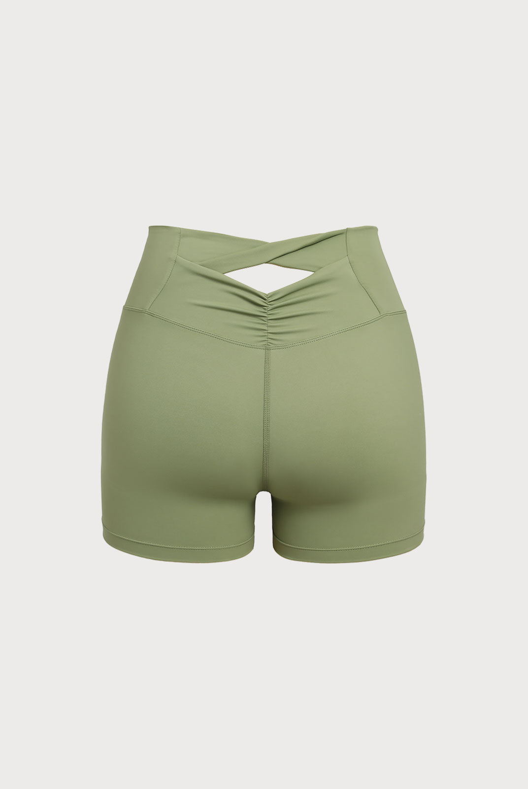 Women's Knitted Nylon Sports Shorts Sustainable Yoga Bottoms - BERLOOK
