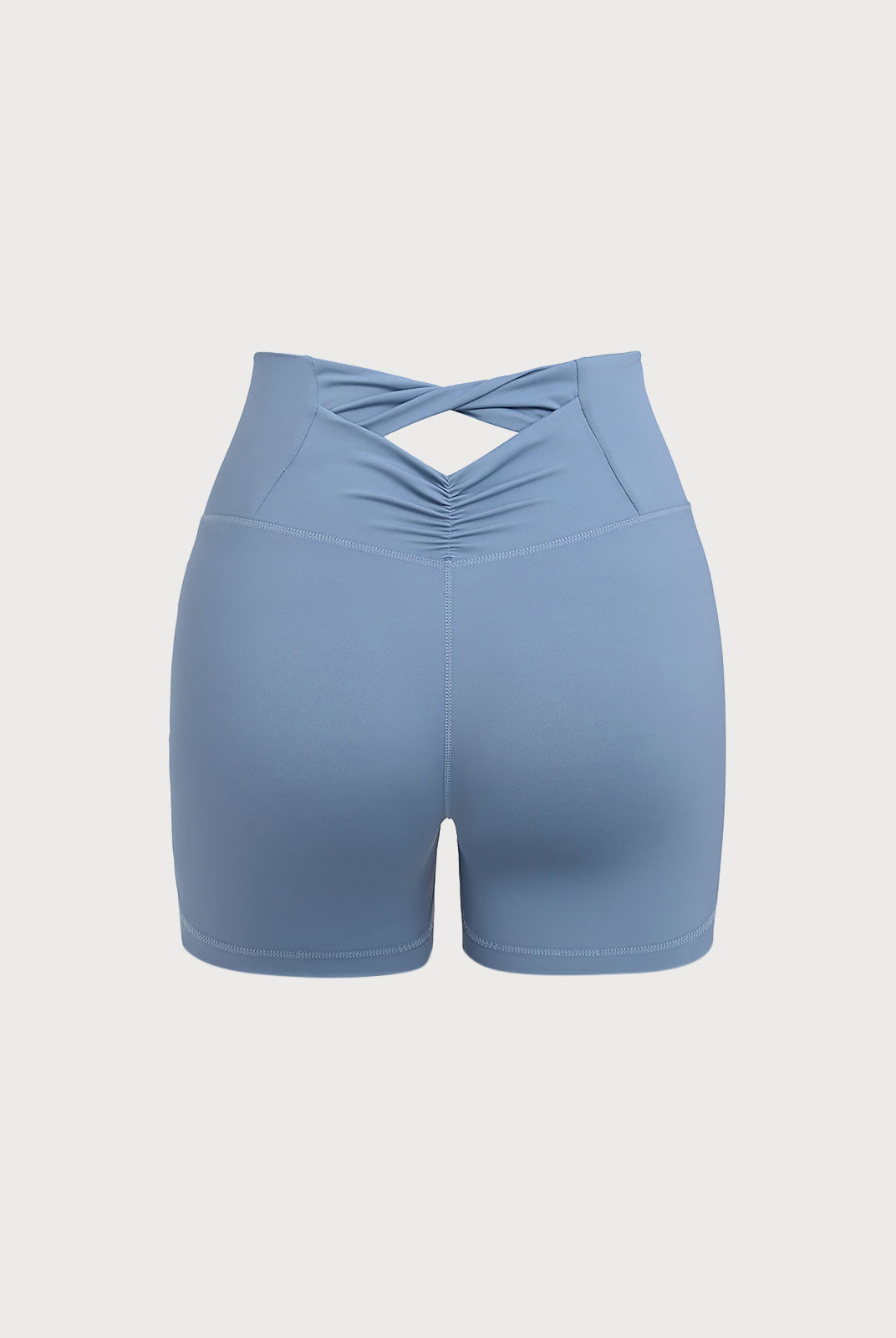 Women's Knitted Nylon Sports Shorts Sustainable Yoga Bottoms - BERLOOK