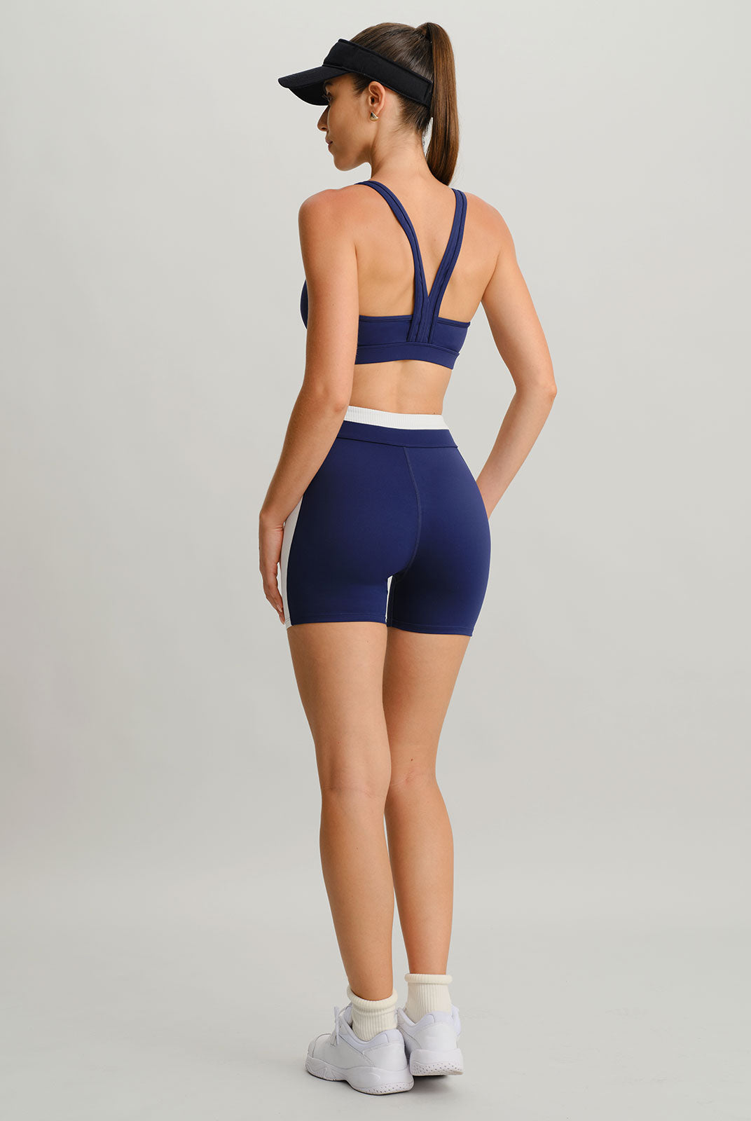Women's Knitted Nylon Sports Shorts Sustainable Yoga Bottoms - BERLOOK