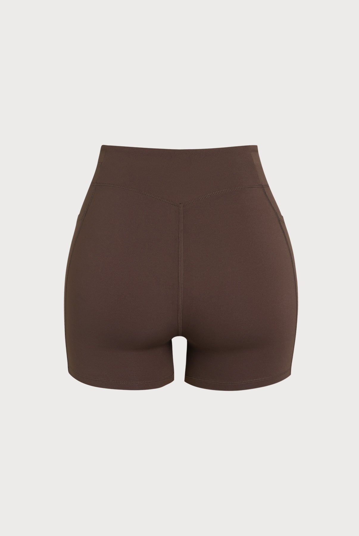 Women's Knitted Nylon Sports Shorts Sustainable Yoga Bottoms - BERLOOK