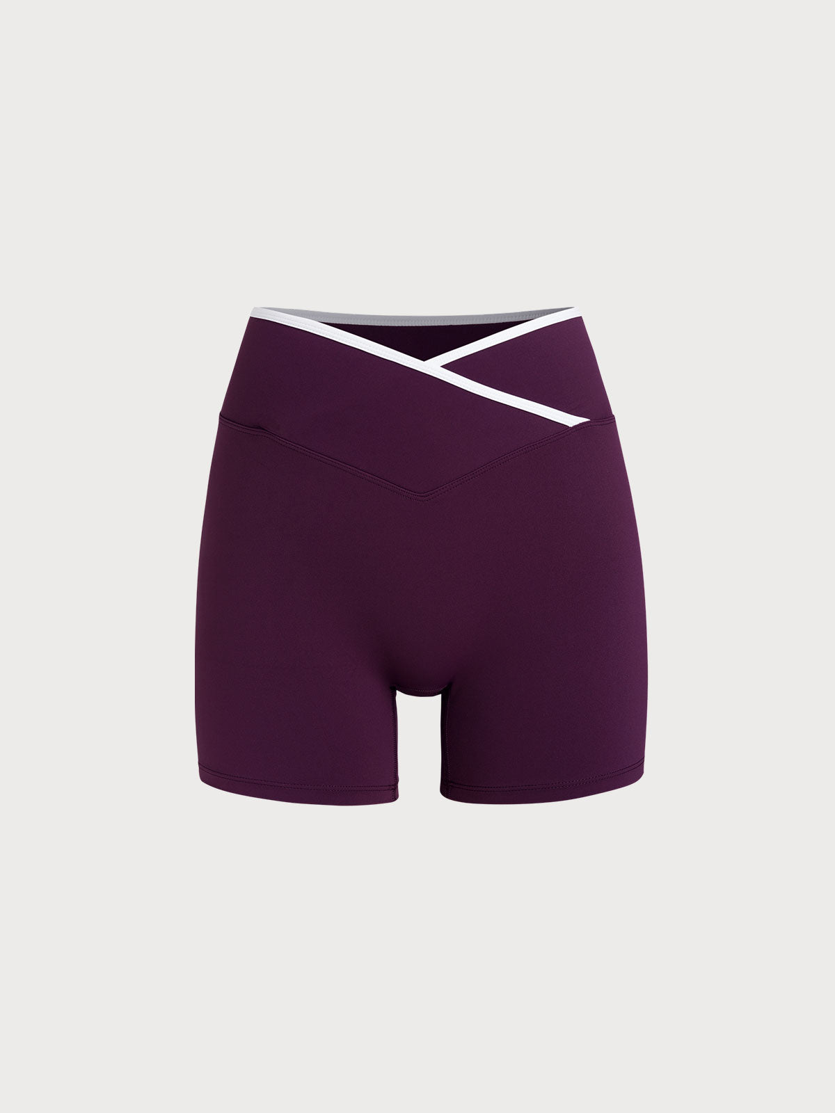 Women's Knitted Nylon Sports Shorts Sustainable Yoga Bottoms - BERLOOK