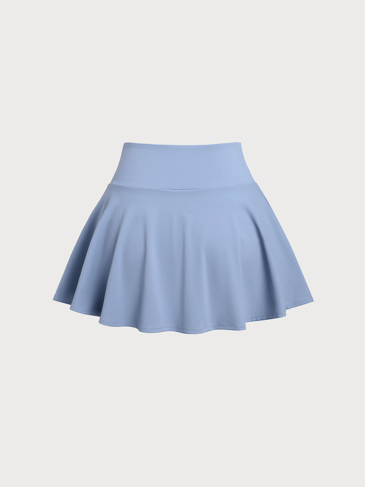Women's Knitted Nylon Sports Skirt Sustainable Yoga Bottoms - BERLOOK