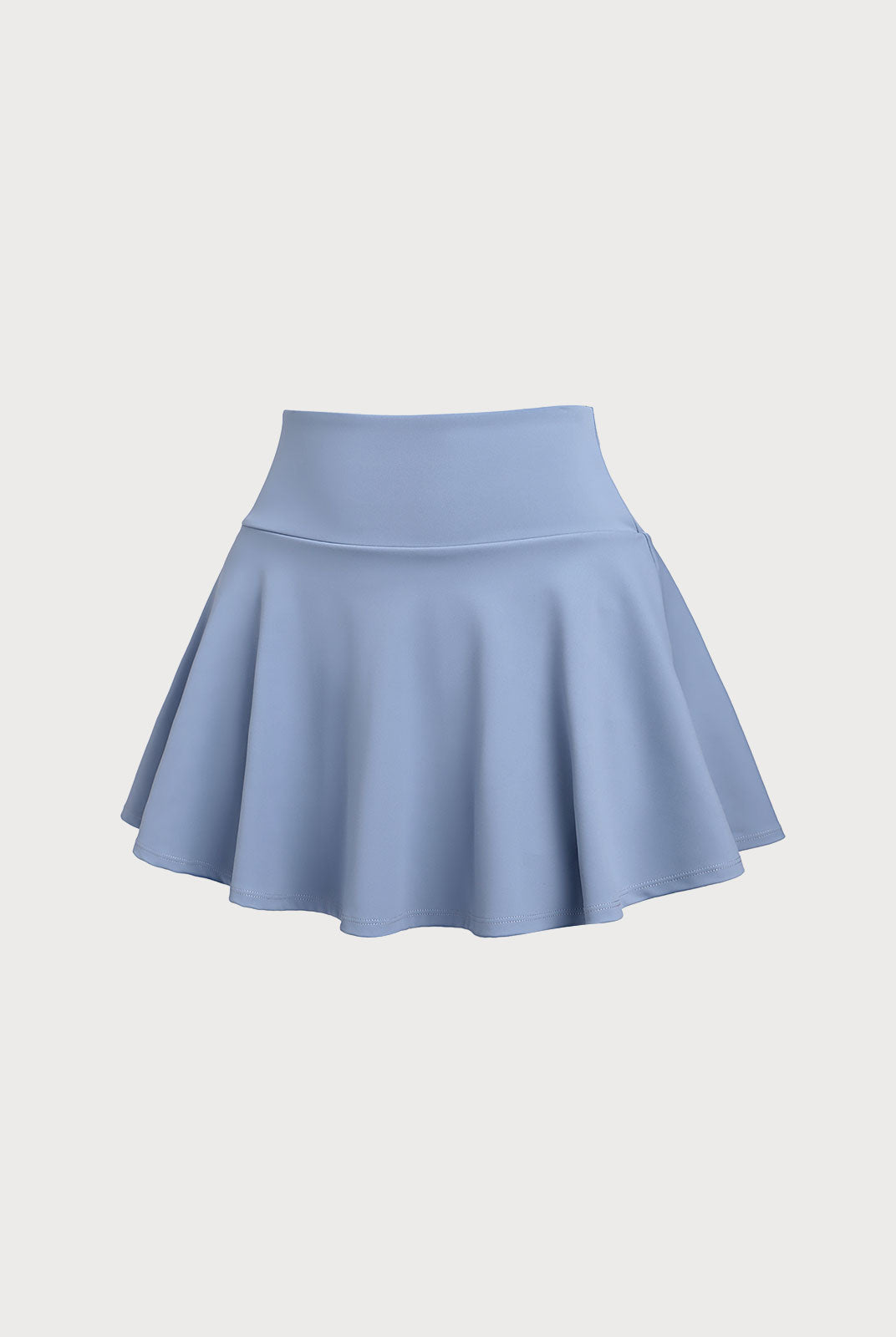Women's Knitted Nylon Sports Skirt Sustainable Yoga Bottoms - BERLOOK