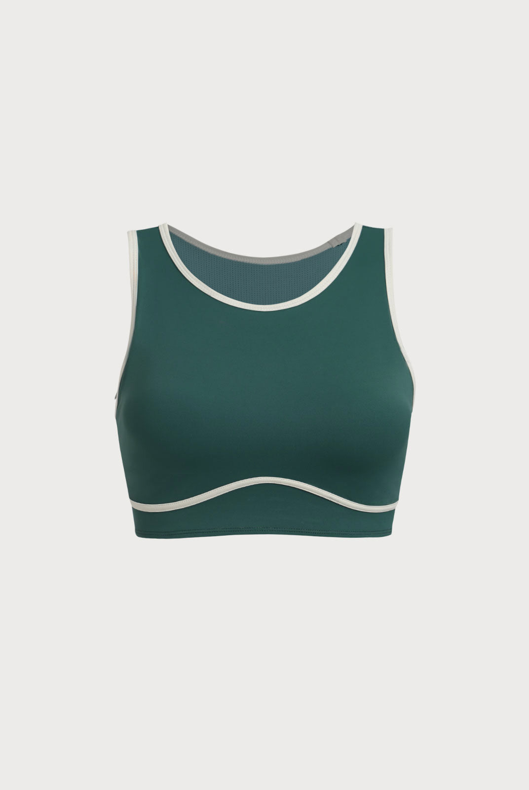 Women's Knitted Nylon Sports Tank Tops Sustainable Yoga Tops - BERLOOK