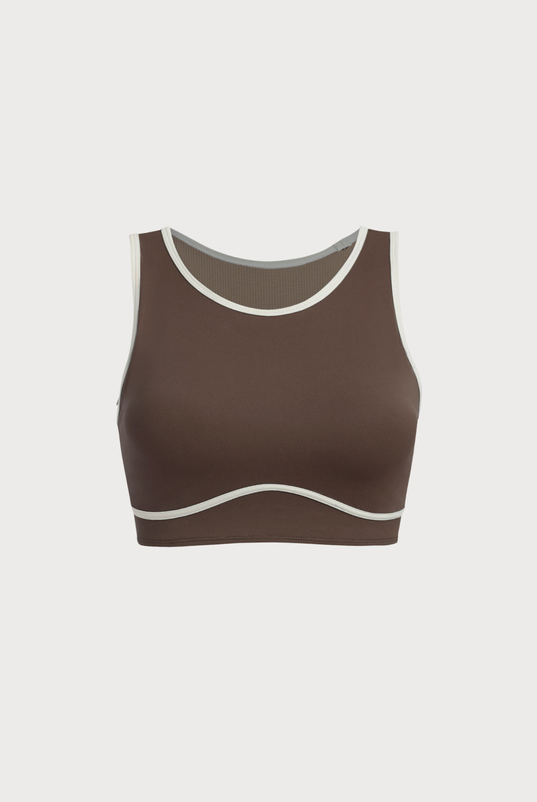 Women's Knitted Nylon Sports Tank Tops Sustainable Yoga Tops - BERLOOK