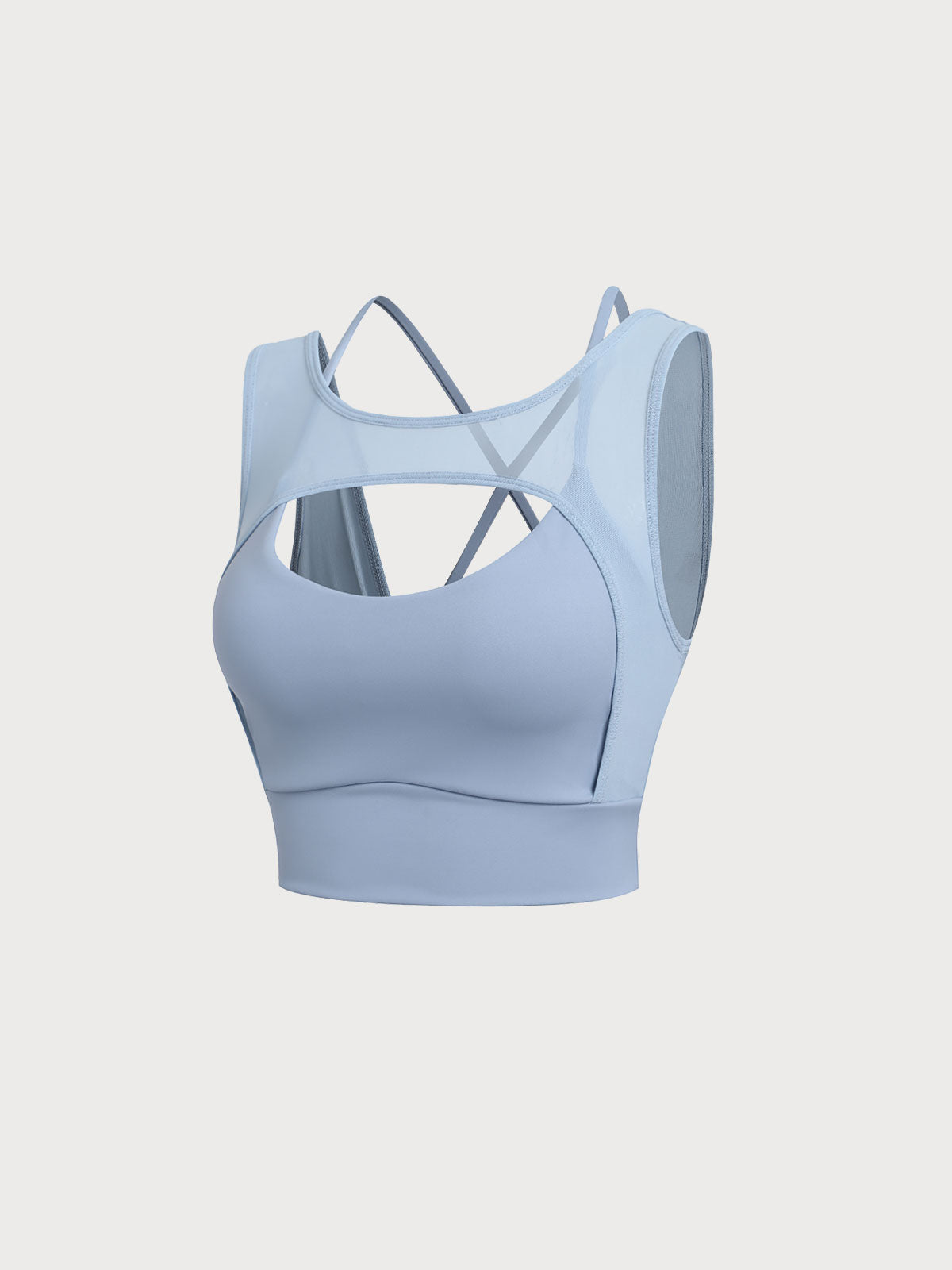 Women's Knitted Nylon Sports Tank Tops Sustainable Yoga Tops - BERLOOK