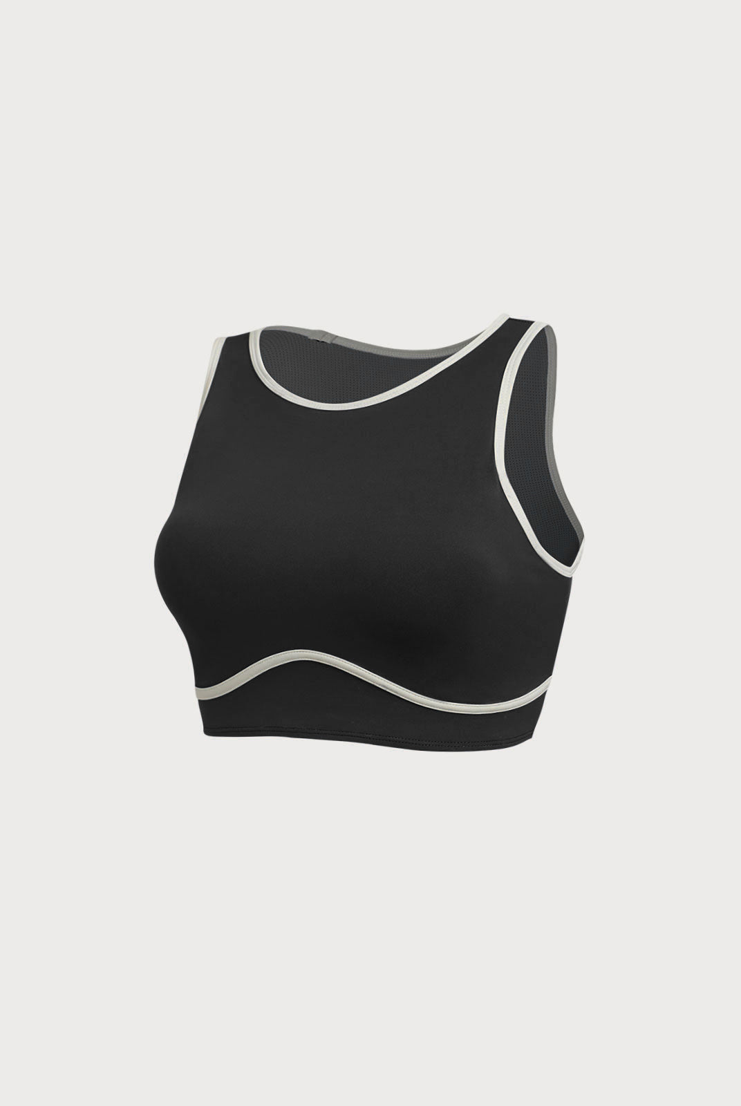 Women's Knitted Nylon Sports Tank Tops Sustainable Yoga Tops - BERLOOK