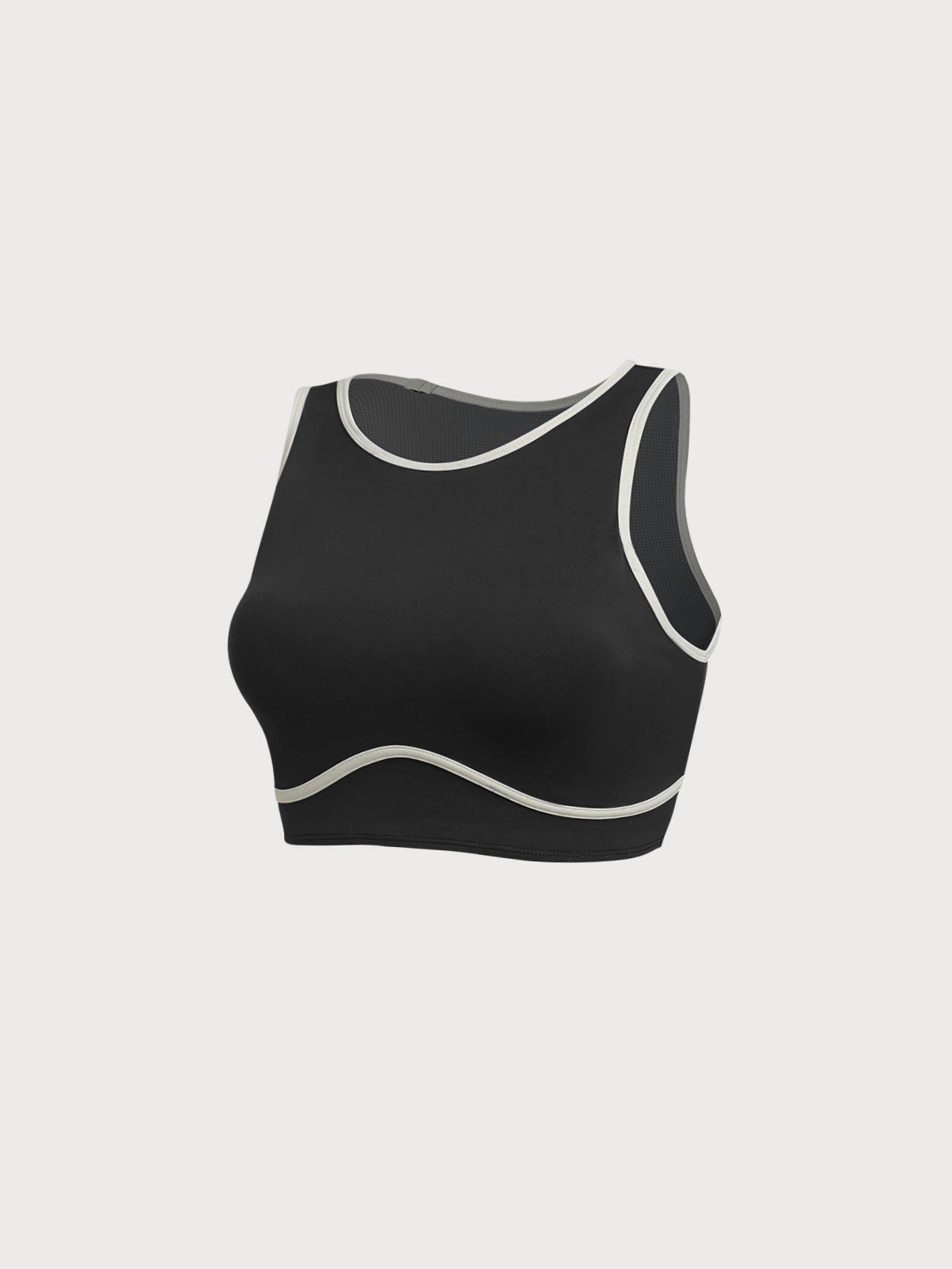 Women's Knitted Nylon Sports Tank Tops Sustainable Yoga Tops - BERLOOK