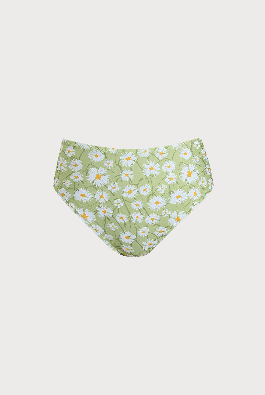 Women's Knitted Nylon Surfing Bottoms Grass Green Sustainable Surfing Clothes - BERLOOK