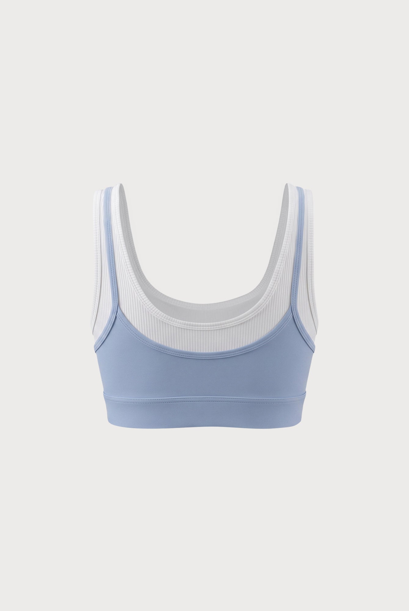 Women's Knitted Nylon Tank Tops Sustainable Yoga Tops - BERLOOK
