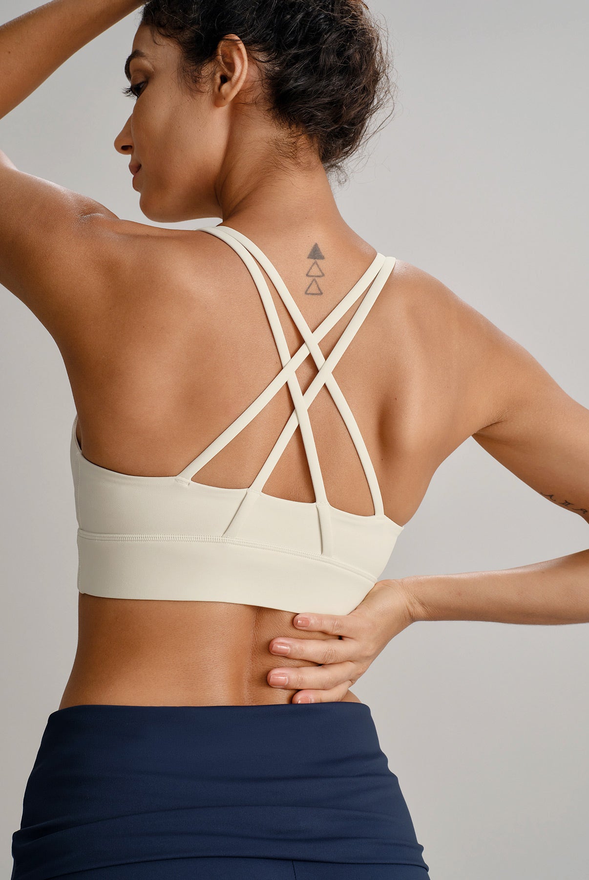Women's Knitted Nylon Tank Tops Sustainable Yoga Tops - BERLOOK