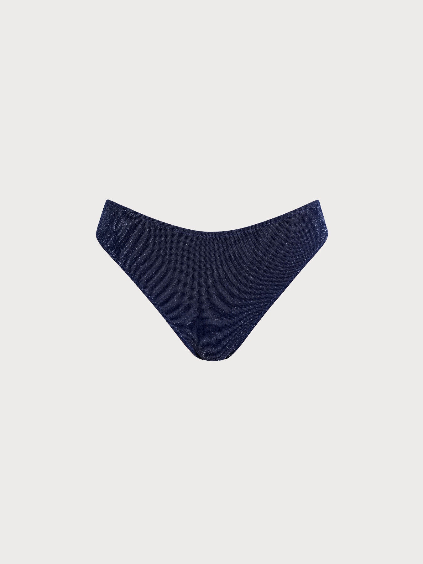 Women's Knitted Nylon Tankini Bottoms Blue Sustainable Tankinis - BERLOOK