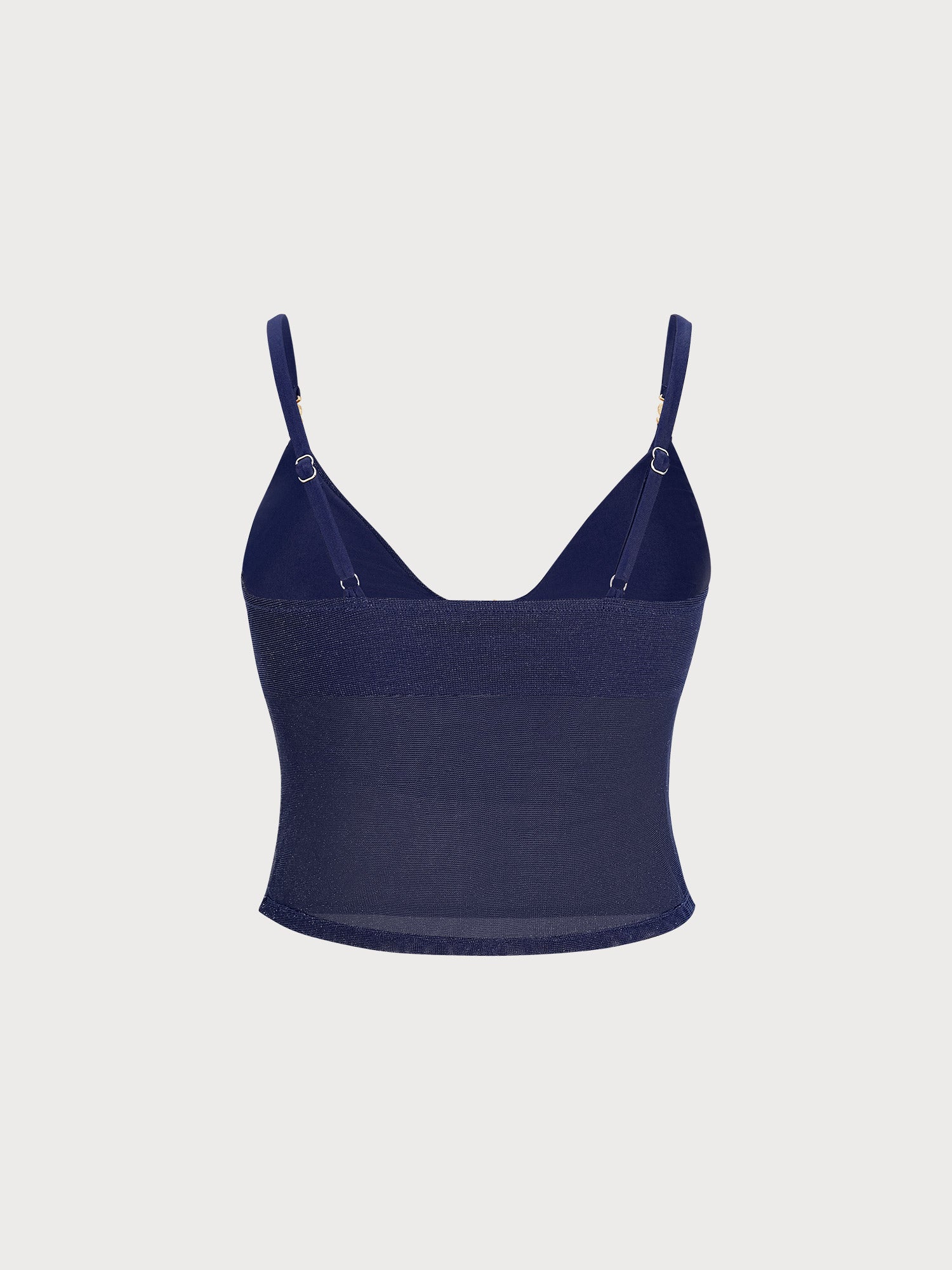 Women's Knitted Nylon Tankini Top Sustainable - BERLOOK - 01