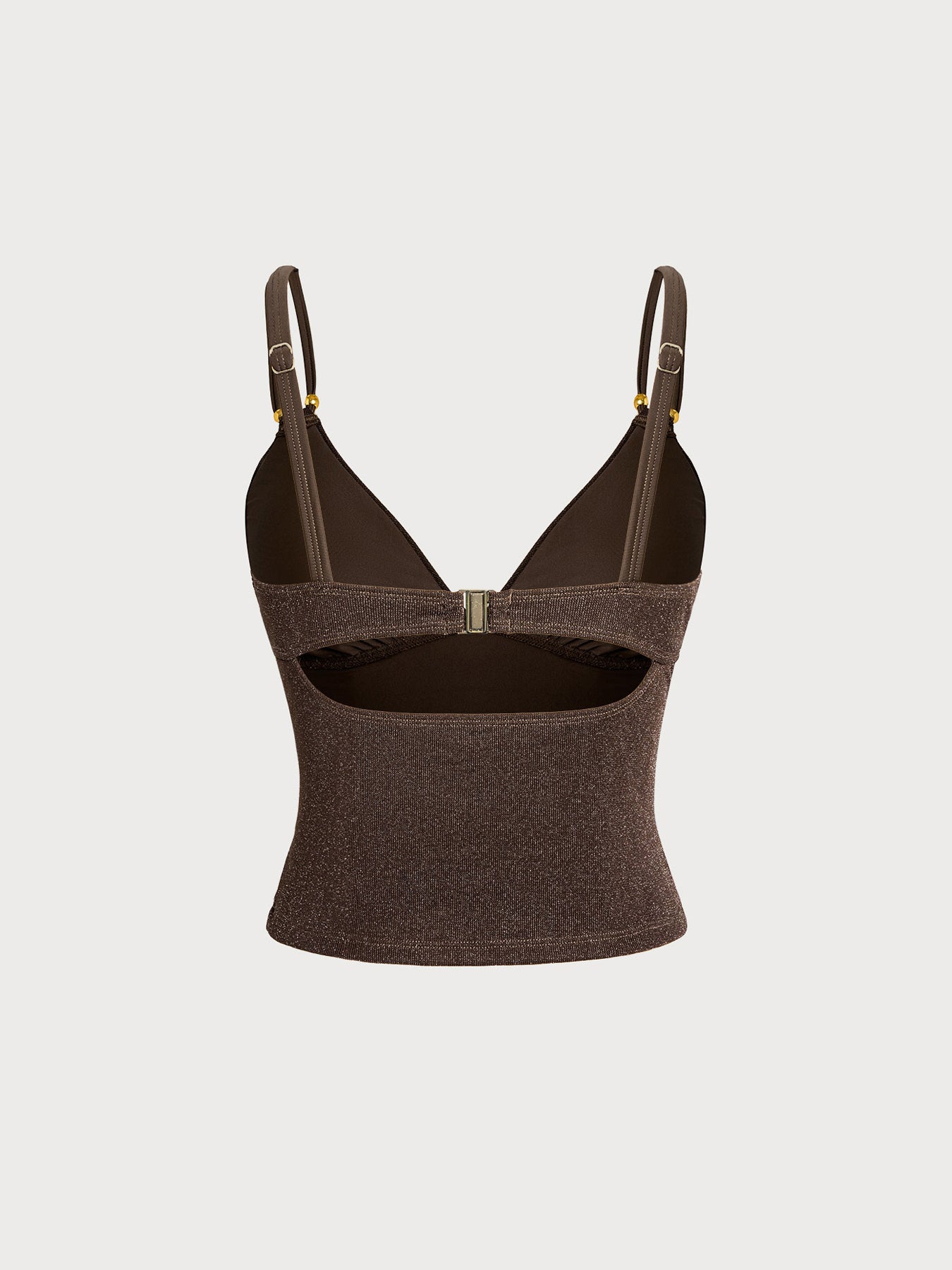 Women's Knitted Nylon Tankini Top Sustainable Tankinis - BERLOOK