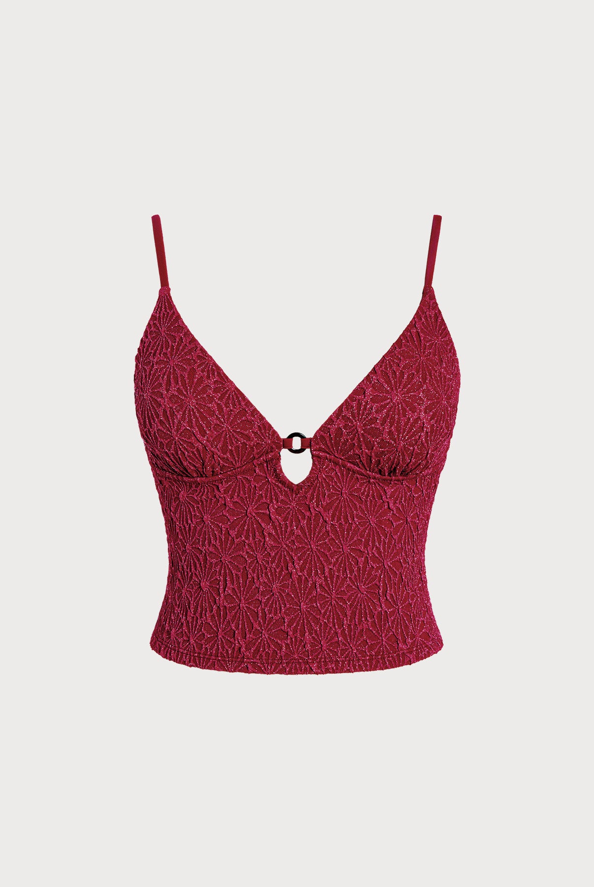 Women's Knitted Nylon Tankini Top Sustainable Tankinis - BERLOOK