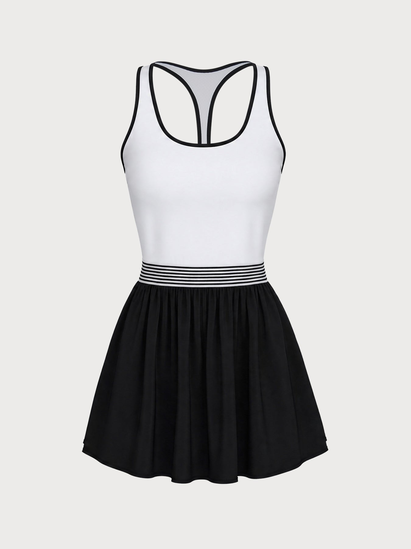 Women's Knitted Nylon Yoga Dresses Sustainable Yoga Dresses&Yoga Jumpsuit - BERLOOK
