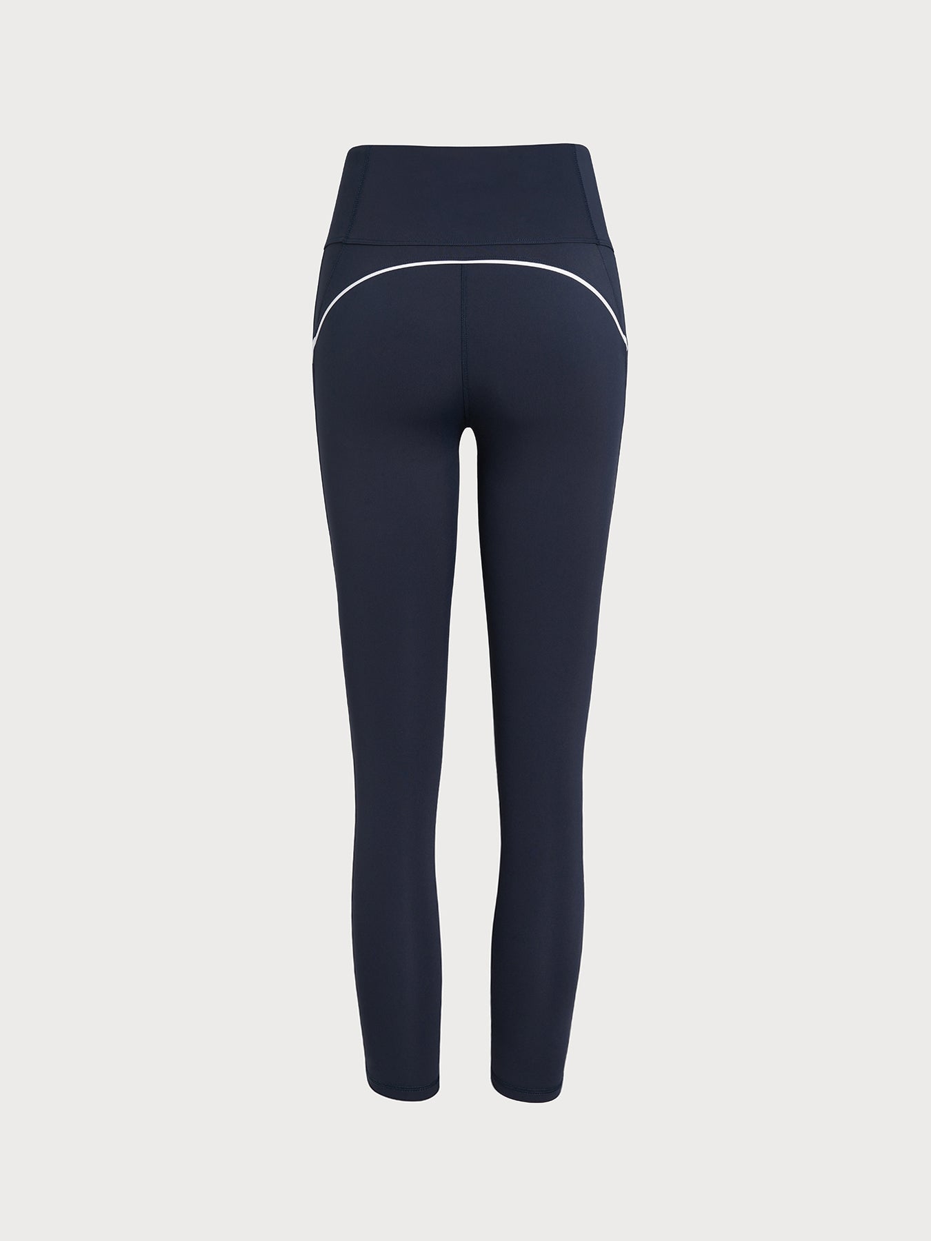 Women's Knitted Nylon Yoga Leggings Sustainable Yoga Bottoms - BERLOOK
