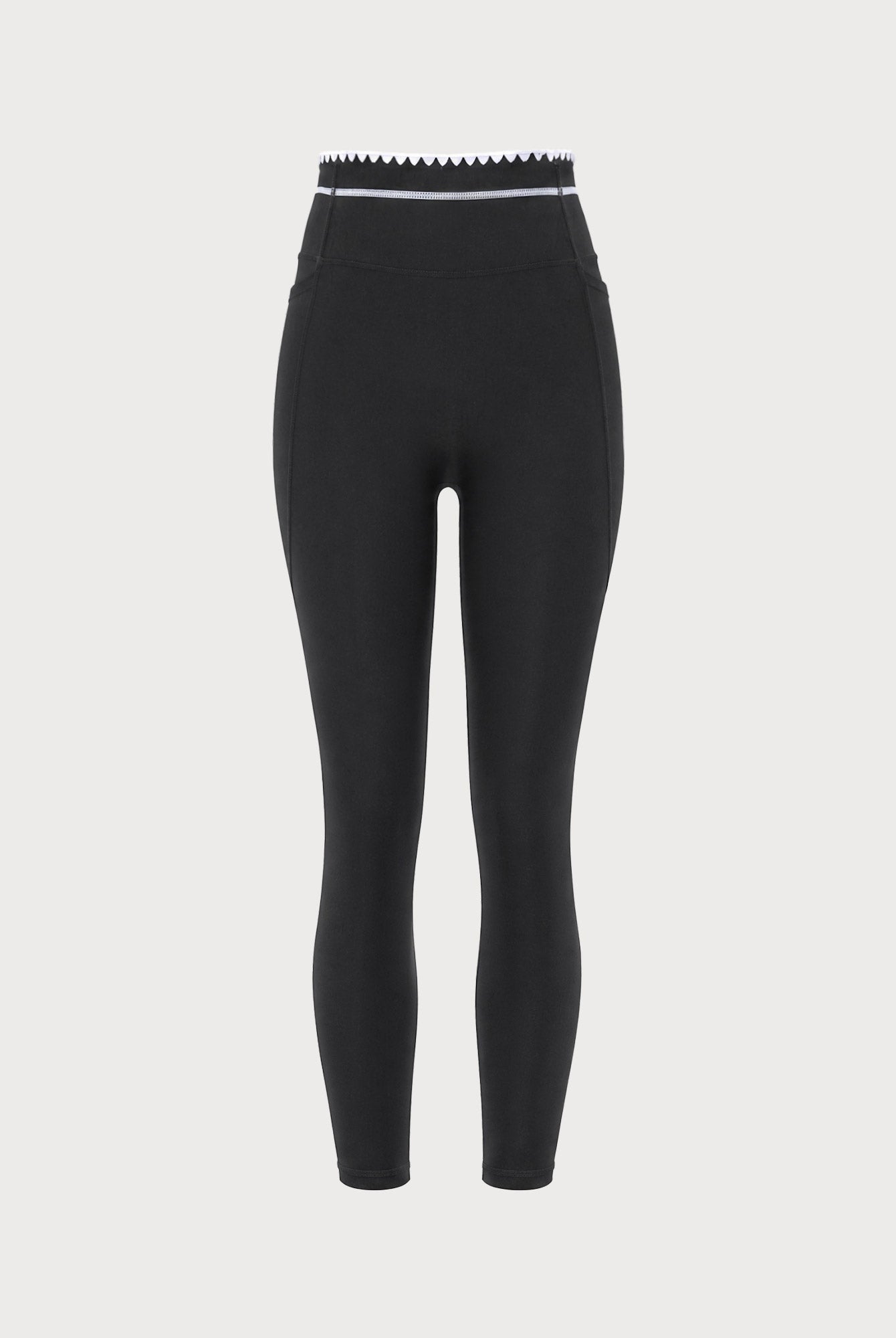 Women's Knitted Nylon Yoga Leggings Sustainable Yoga Bottoms - BERLOOK