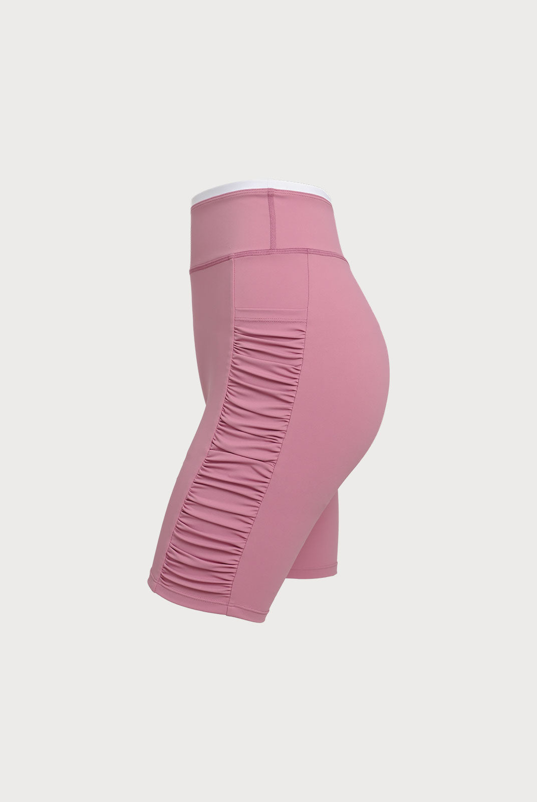 Women's Knitted Nylon Yoga Shorts Sustainable Yoga Bottoms - BERLOOK