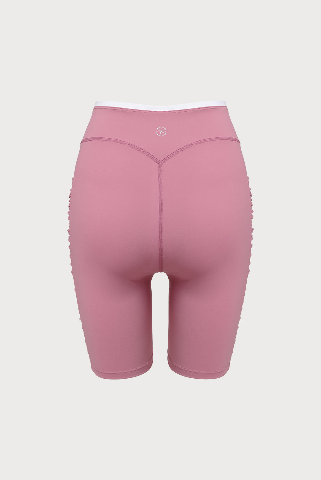 Women's Knitted Nylon Yoga Shorts Sustainable Yoga Bottoms - BERLOOK
