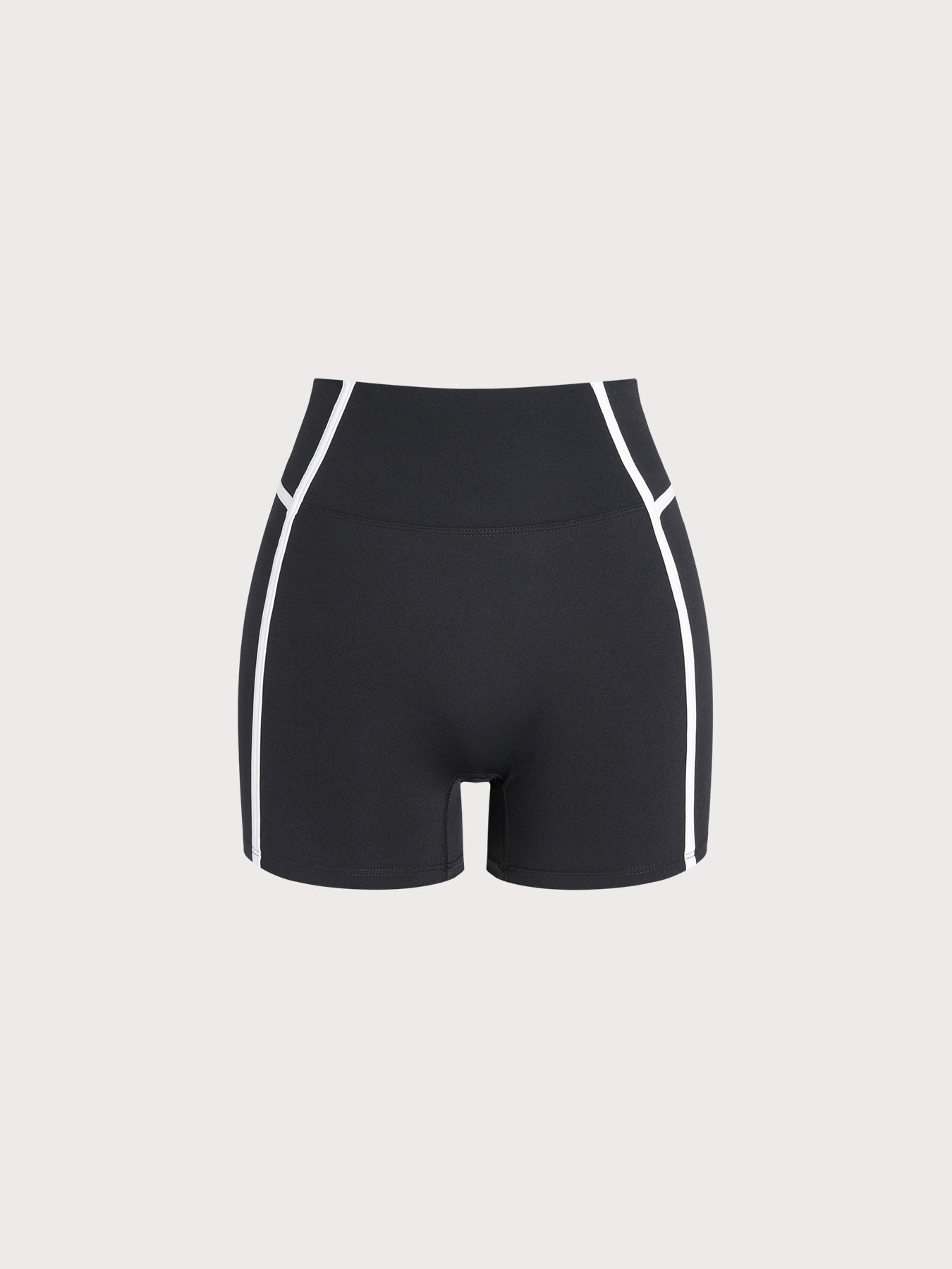Women's Knitted Nylon Yoga Shorts Sustainable Yoga Bottoms - BERLOOK