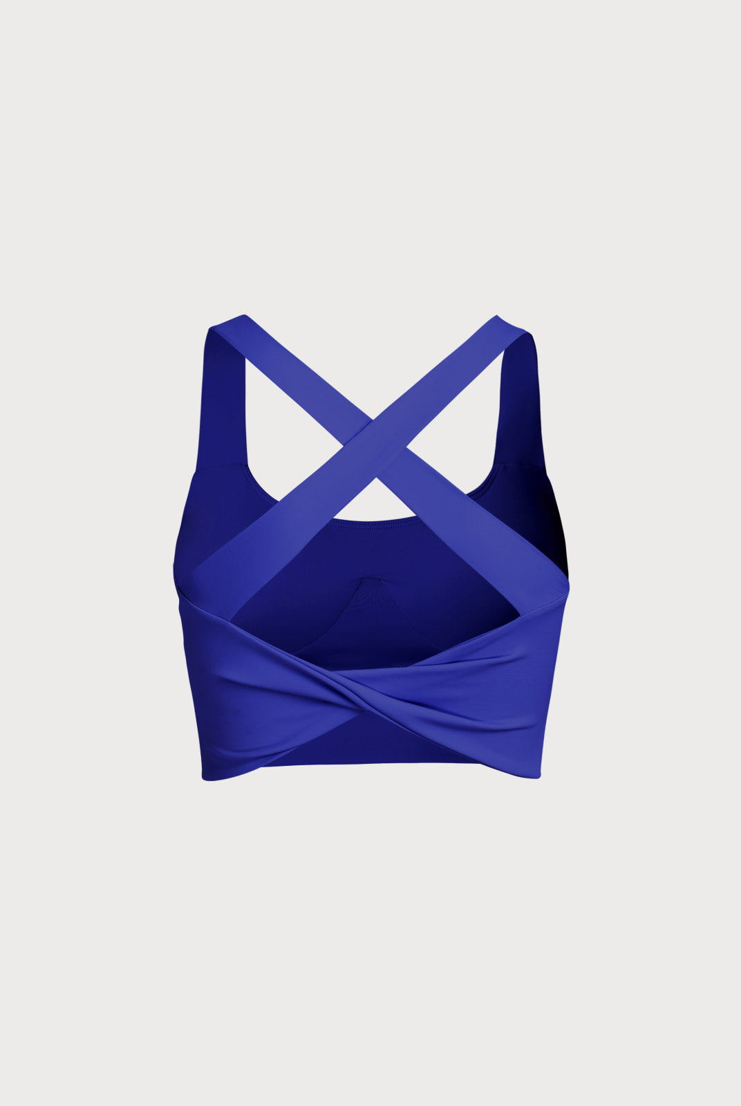 Women's Knitted Nylon Yoga Sports Bra Sustainable Yoga Tops - BERLOOK