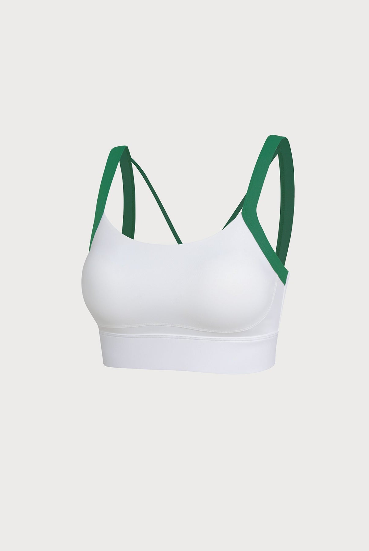 Women's Knitted Nylon Yoga Sports Bra Sustainable Yoga Tops - BERLOOK