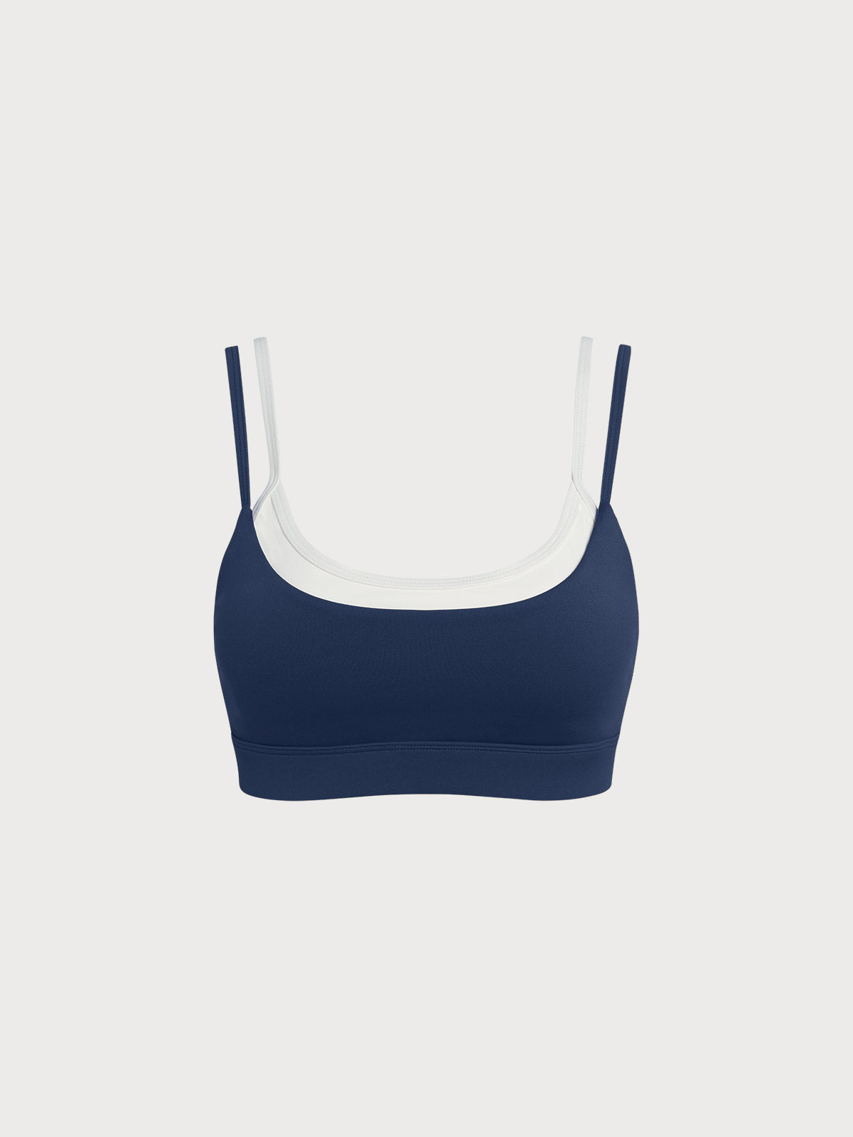 Women's Knitted Nylon Yoga Sports Bra Sustainable - BERLOOK