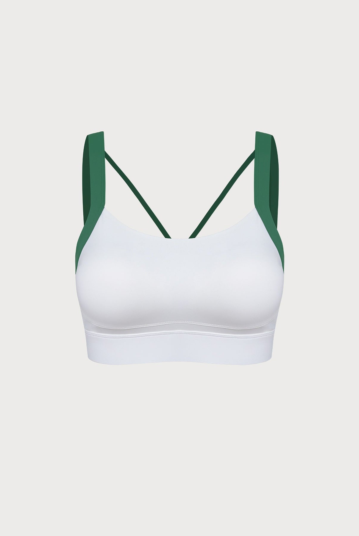 Women's Knitted Nylon Yoga Sports Bra Sustainable Yoga Tops - BERLOOK