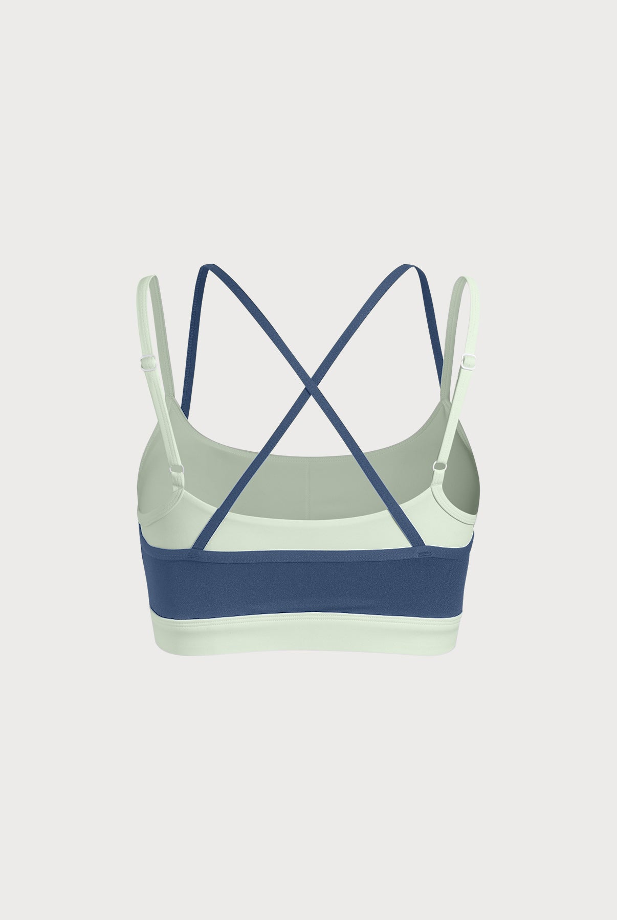 Women's Knitted Nylon Yoga Sports Bra Sustainable Yoga Tops - BERLOOK