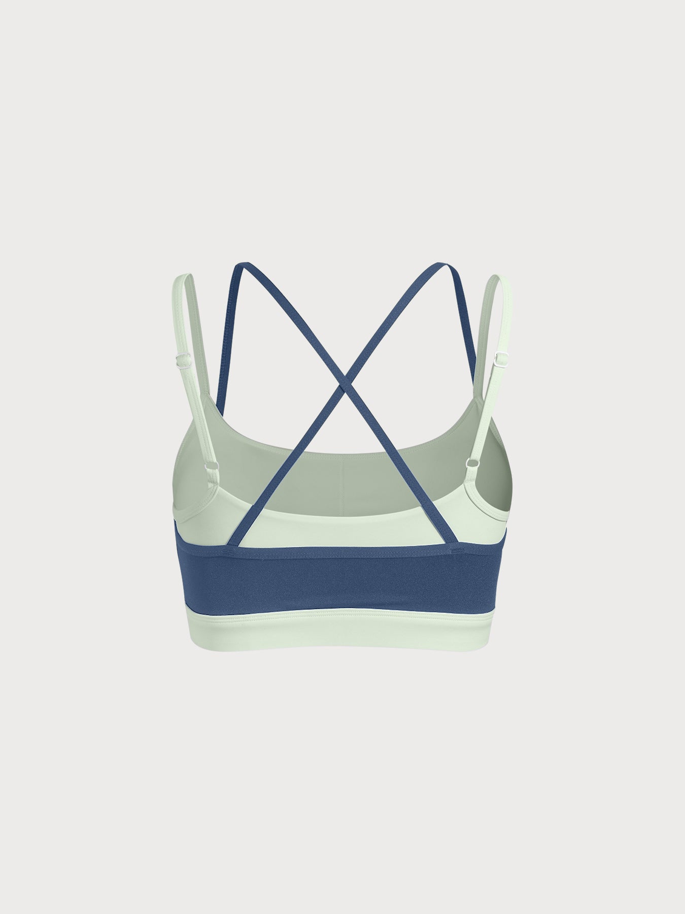 Women's Knitted Nylon Yoga Sports Bra Sustainable Yoga Tops - BERLOOK
