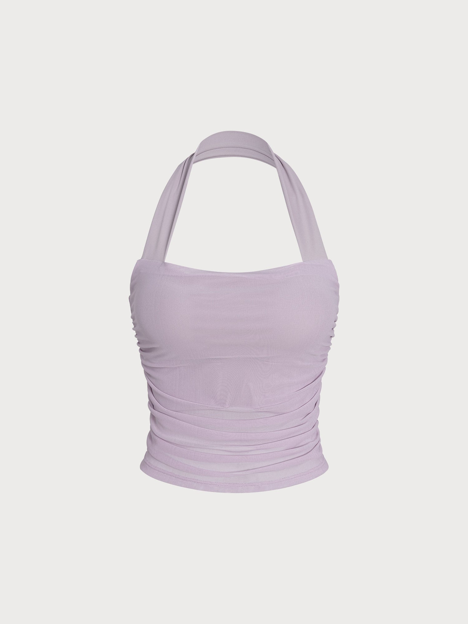 Women's Knitted Nylon Yoga Sports Bra Sustainable Yoga Tops - BERLOOK