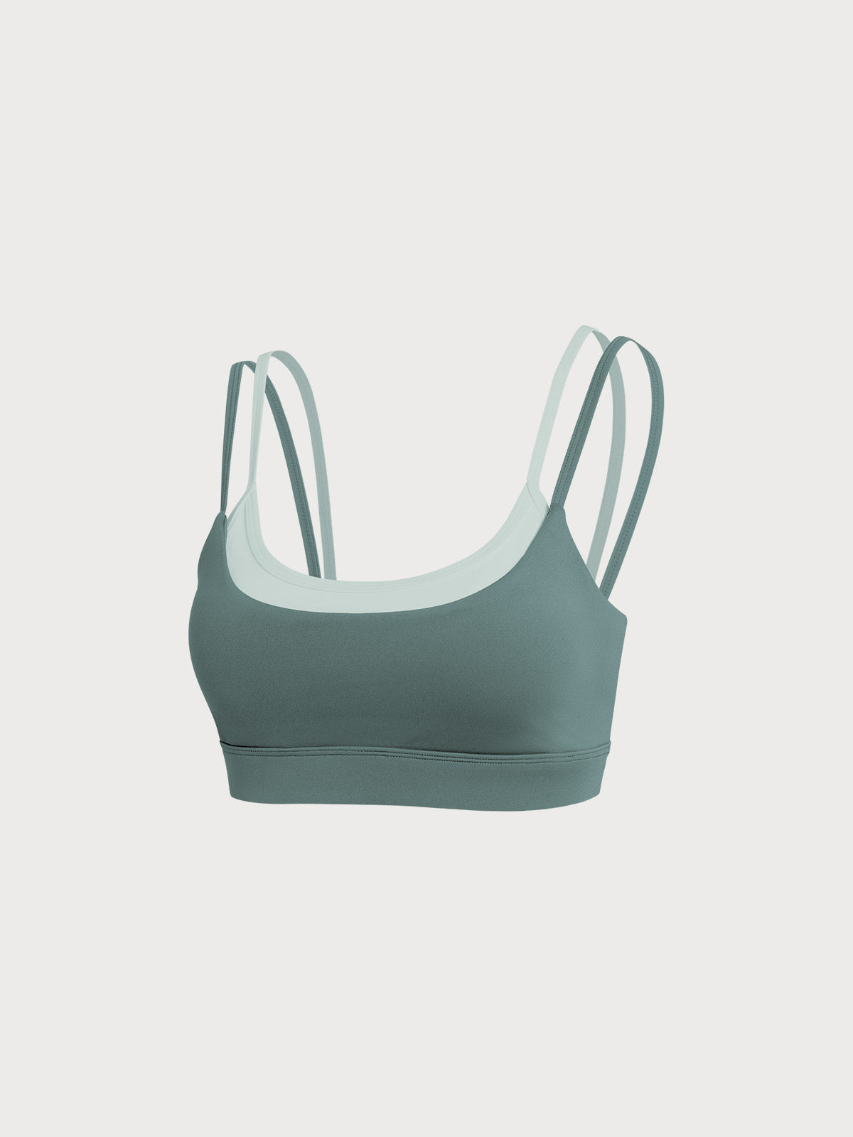 Women's Knitted Nylon Yoga Sports Bra Sustainable - BERLOOK
