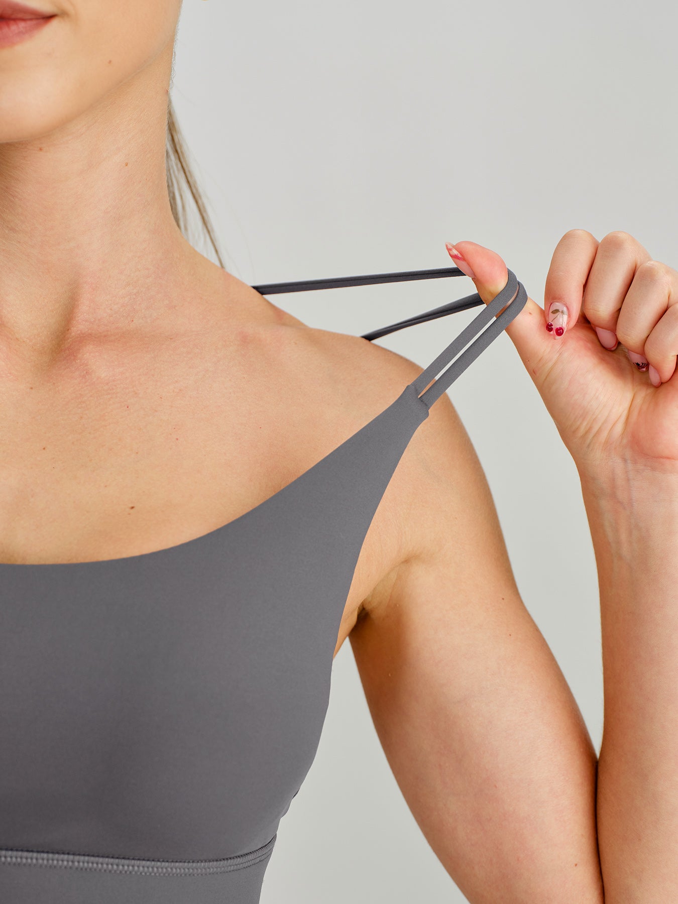 Women's Knitted Nylon Yoga Sports Bras Sustainable Yoga Tops - BERLOOK