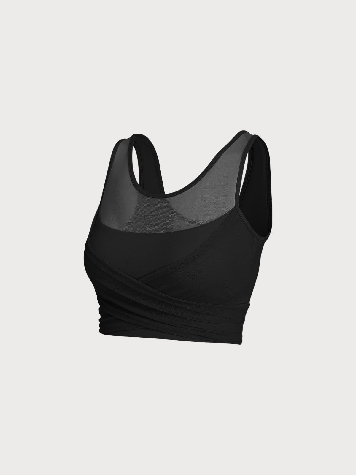 Women's Knitted Nylon Yoga Tank Top Sustainable Yoga Tops - BERLOOK