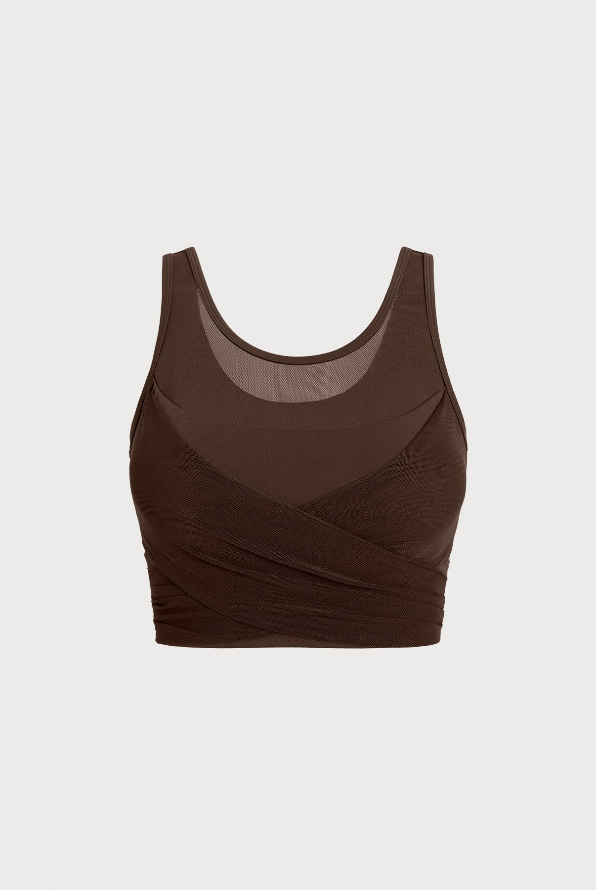 Women's Knitted Nylon Yoga Tank Top Sustainable Yoga Tops - BERLOOK