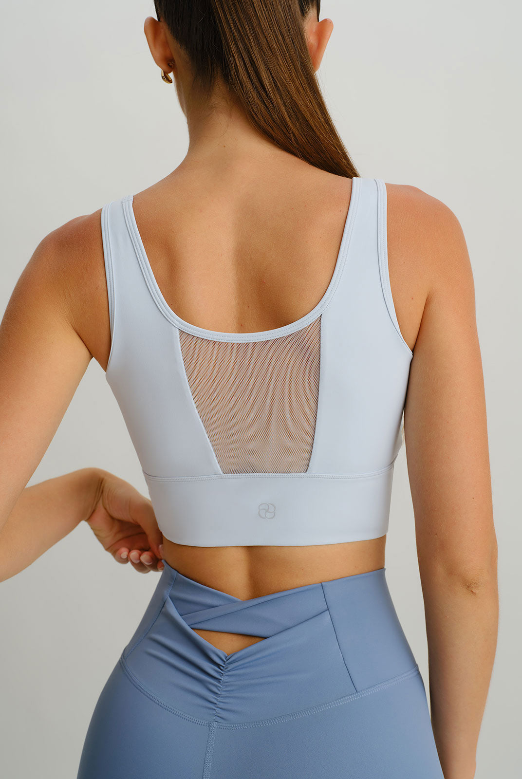 Women's Knitted Nylon Yoga Tank Top Sustainable Yoga Tops - BERLOOK