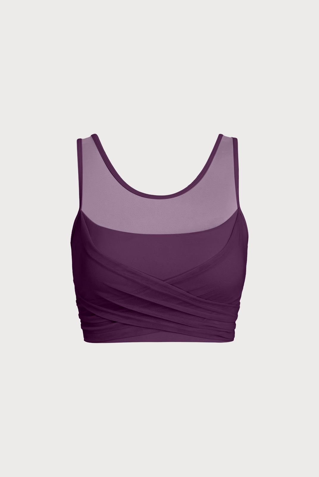 Women's Knitted Nylon Yoga Tank Top Sustainable Yoga Tops - BERLOOK