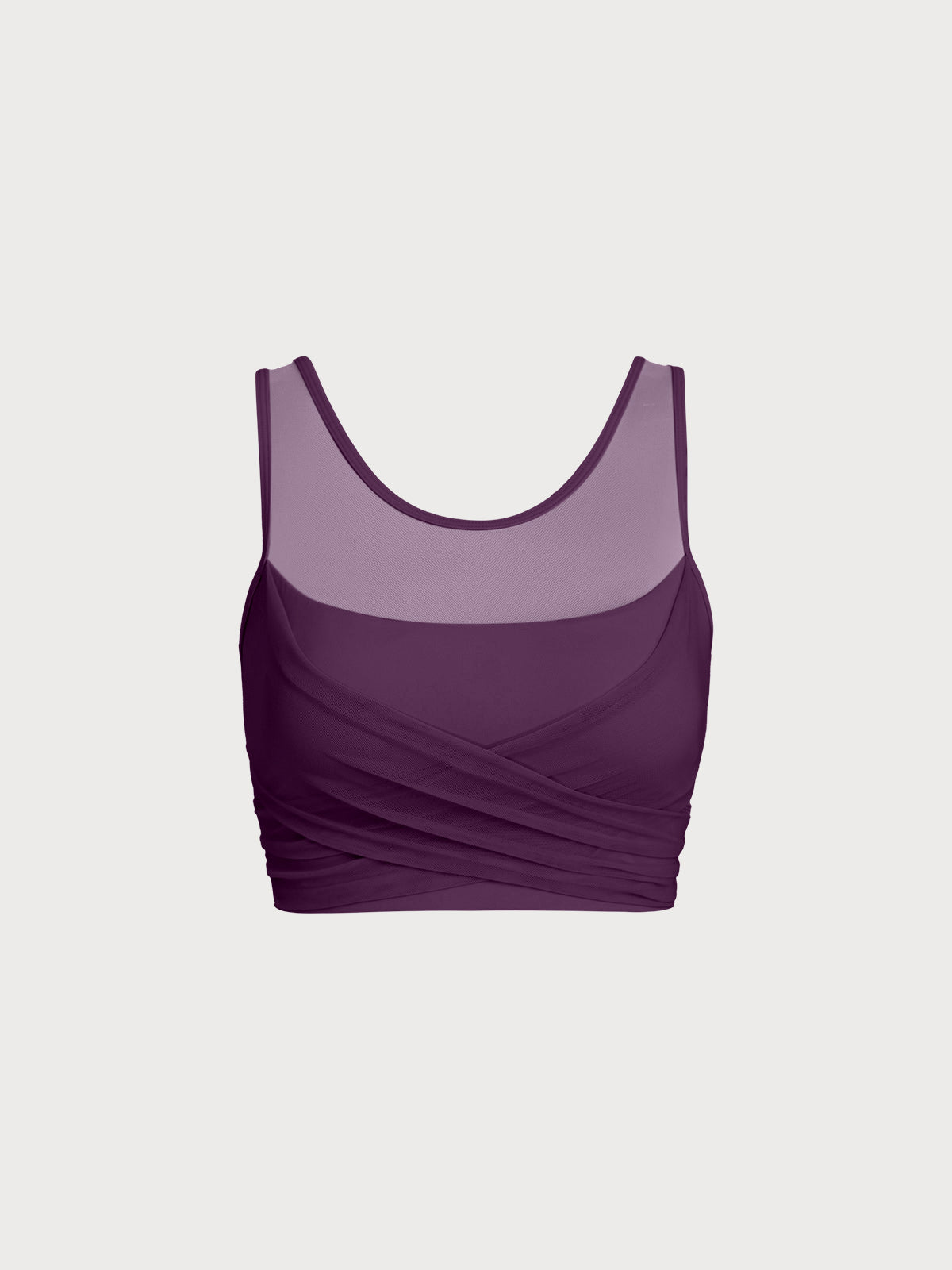 Women's Knitted Nylon Yoga Tank Top Sustainable Yoga Tops - BERLOOK