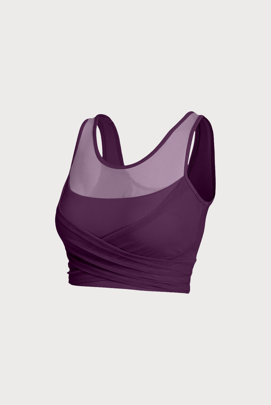 Women's Knitted Nylon Yoga Tank Top Sustainable Yoga Tops - BERLOOK