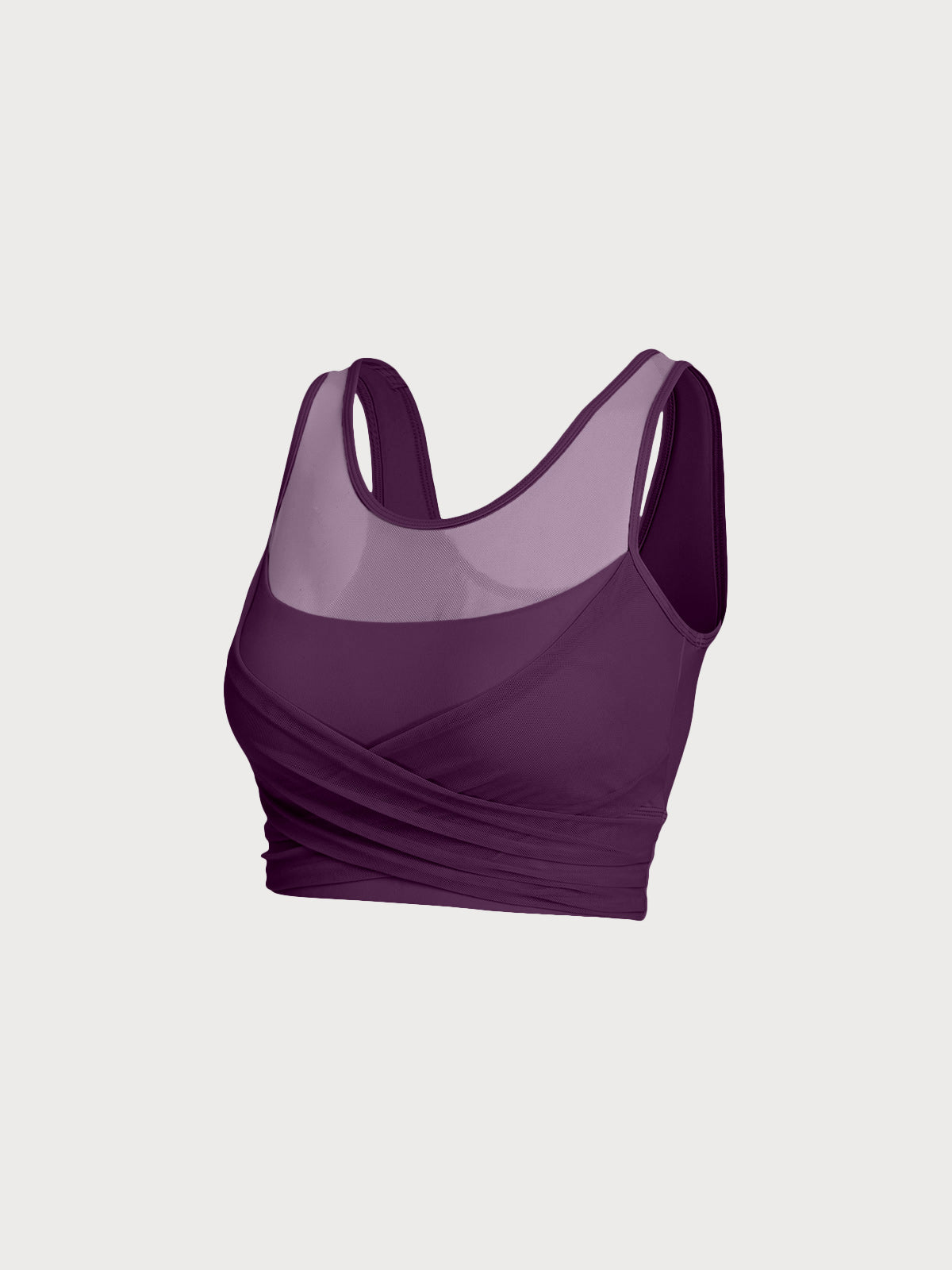 Women's Knitted Nylon Yoga Tank Top Sustainable Yoga Tops - BERLOOK
